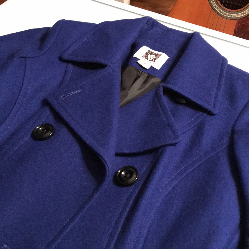 ❌SOLD❌ Anne Klein Wool Coat - Picture 3 of 8